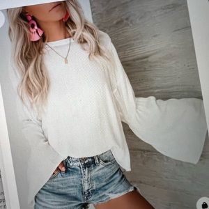 Breezin through life bell sleeve